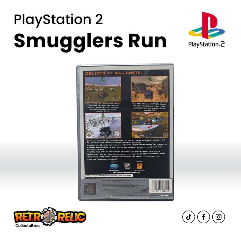 PlayStation Two - Smuggler's Run Platinum PS2