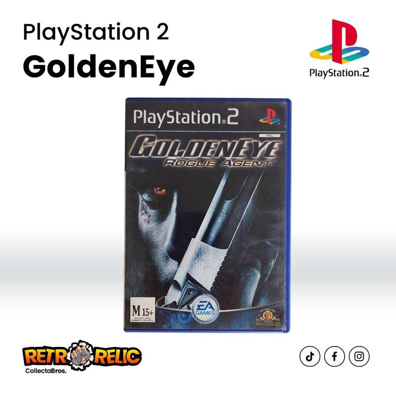 PlayStation Two  GoldenEye: Rogue Agent (PS2) videogame