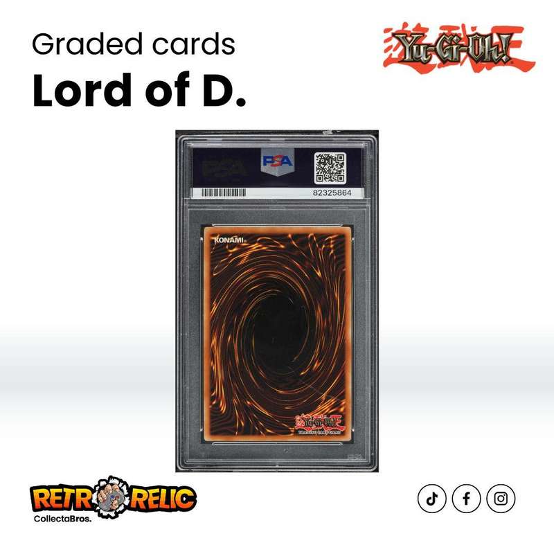 Starter Deck Kaiba '03 DMG Reprint Lord of D. #SDK-041 2002 Yu-Gi-Oh Graded Card