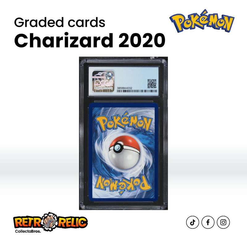 Sword & Shield Vivid Voltage Charizard #25 Pokémon Graded Card