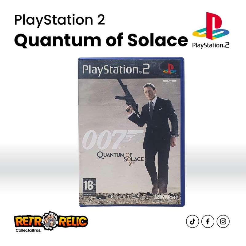 PlayStation Two  007: Quantum Of Solace (PS2) videogame
