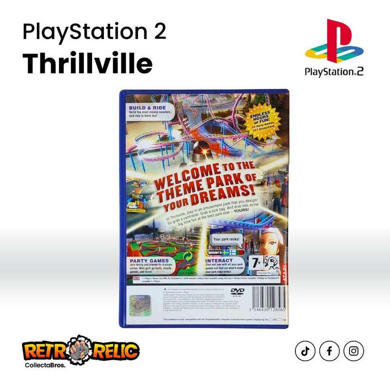 Thrillville PlayStation Two (PS2) videogame