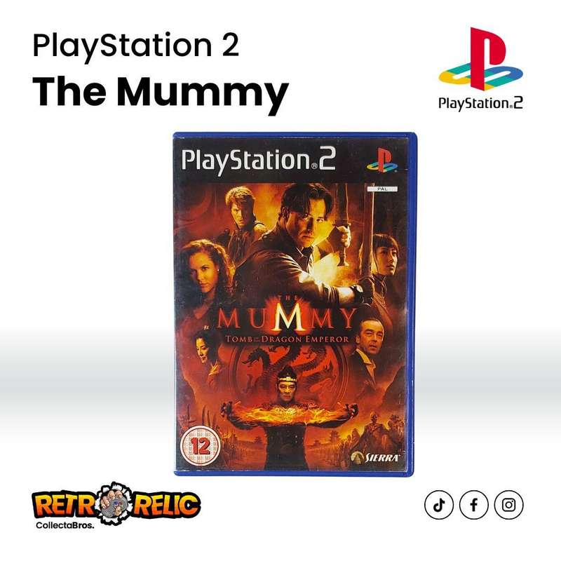 The Mummy: Tomb of the Dragon Emperor - PlayStation Two (PS2) videogame