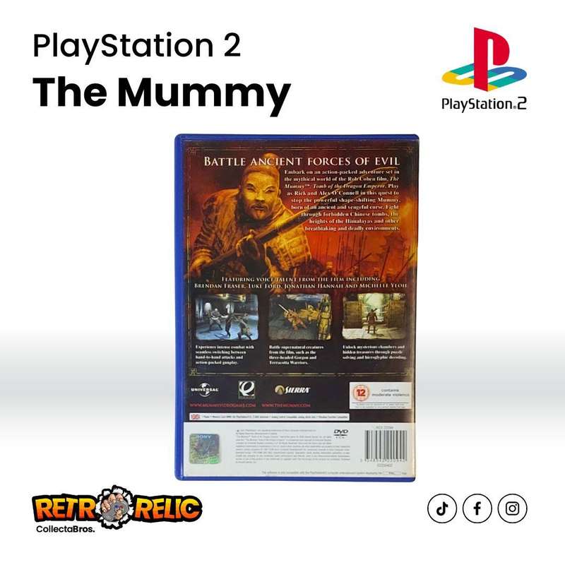 The Mummy: Tomb of the Dragon Emperor - PlayStation Two (PS2) videogame