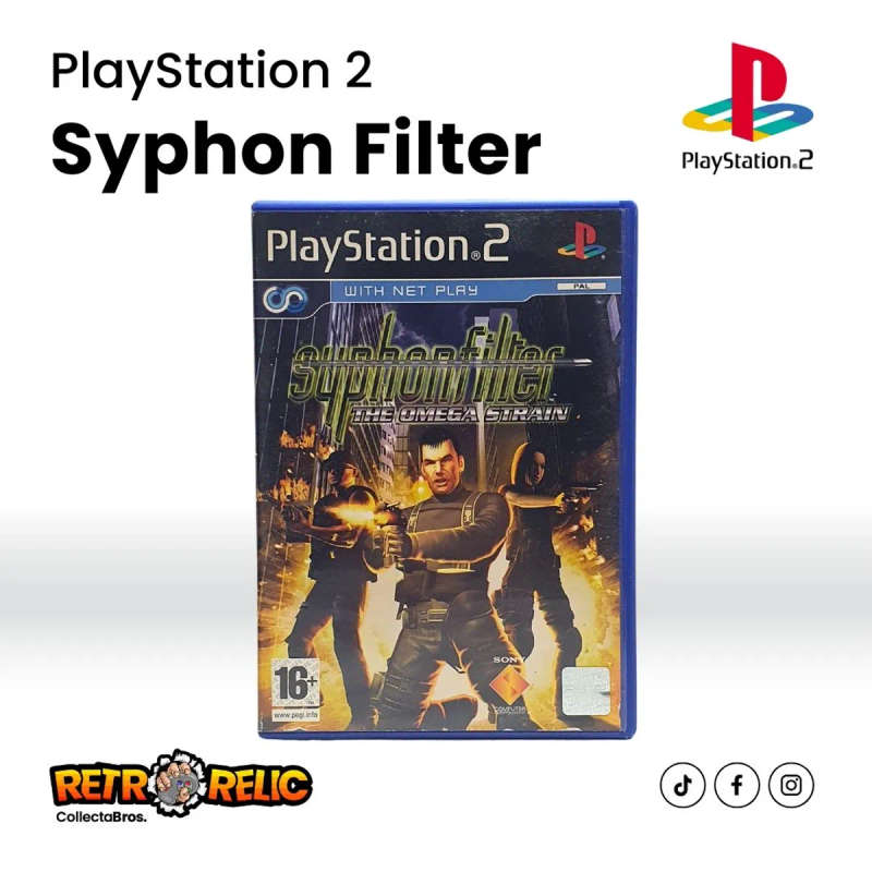 Syphon Filter the Omega Strain (PS2) videogame