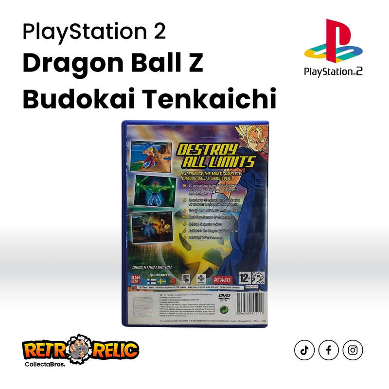 Dragon Ball Z Budokai Tenkaichi (PS2) videogame - Pre-Owned