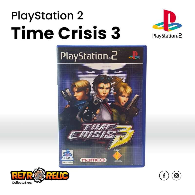 Time Crisis 3 PlayStation Two (PS2) videogame  Pre-Owned