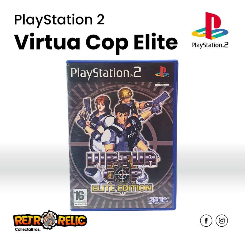 Virtua Cop Elite Edition PlayStation Two (PS2) videogame  Pre-Owned