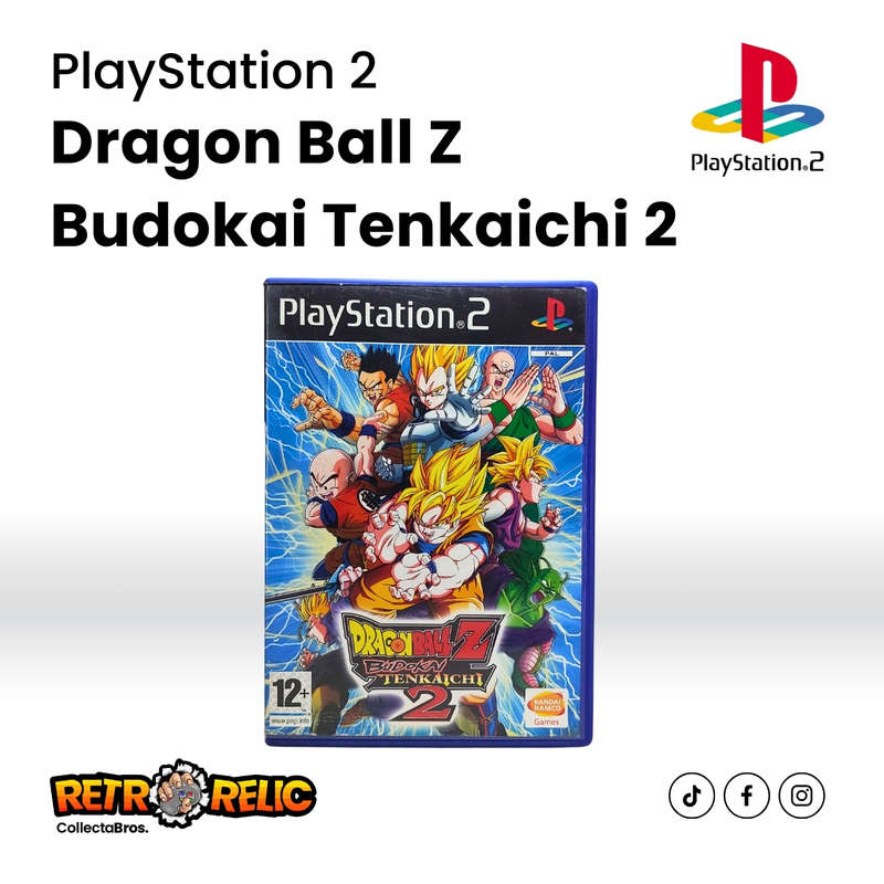 Dragon Ball Z Budokai Tenkaichi 2 (PS2) videogame - Pre-Owned