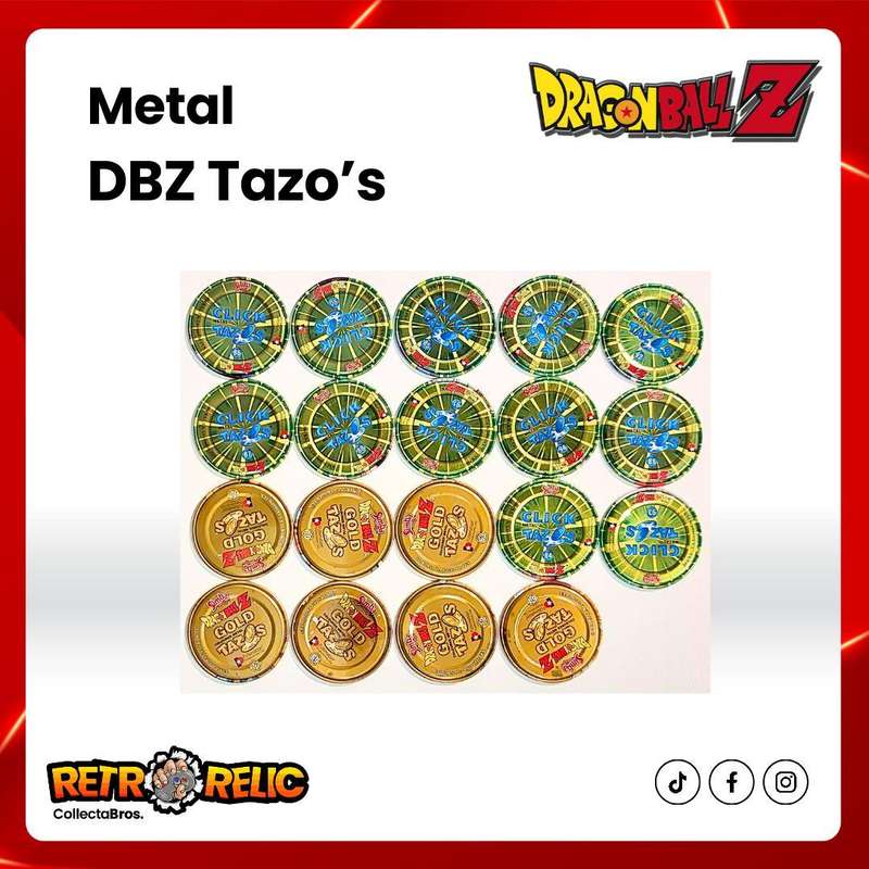 Dragon Ball Z Metal Tazo's