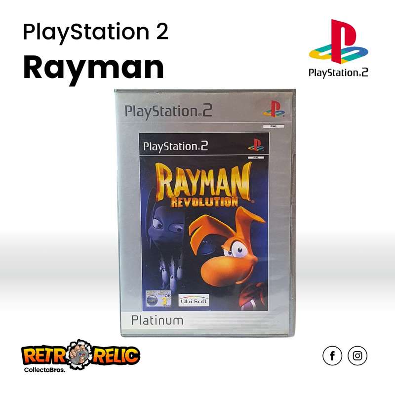 Rayman Revolution Platinum PlayStation Two (PS2) videogame - Pre-Owned