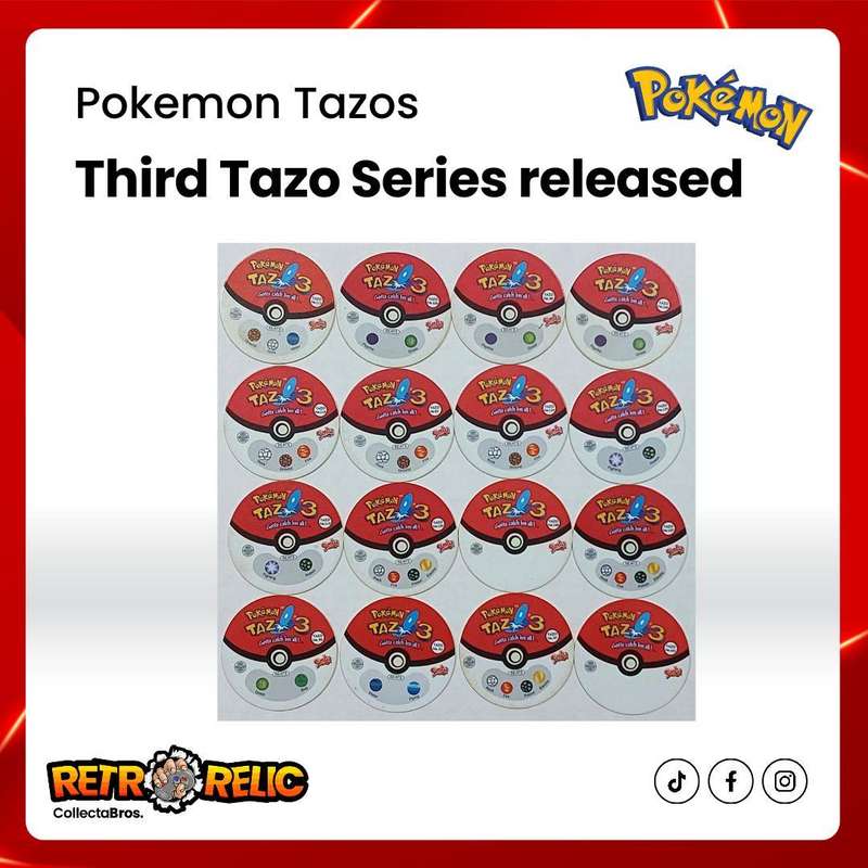 Pokémon Third Series Tazo's