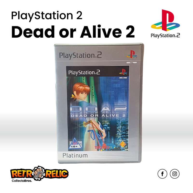 Dead or Alive 2 Platinum PlayStation Two (PS2) videogame  Pre-Owned