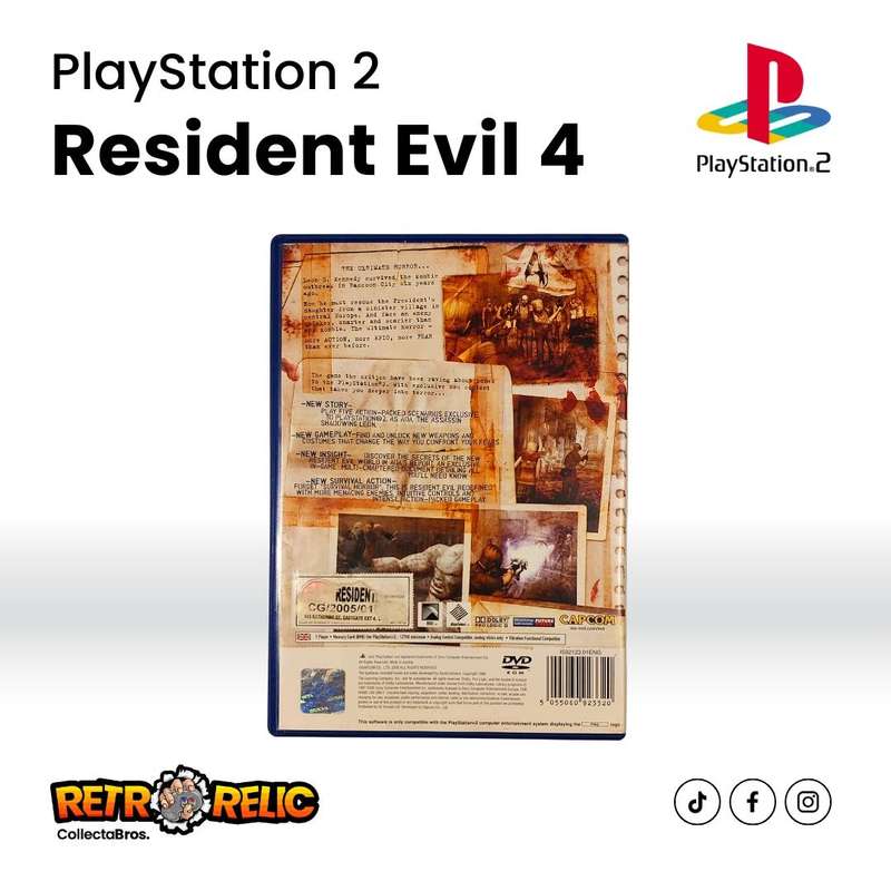 Resident Evil 4 PS2 Platinum - Pre-Owned