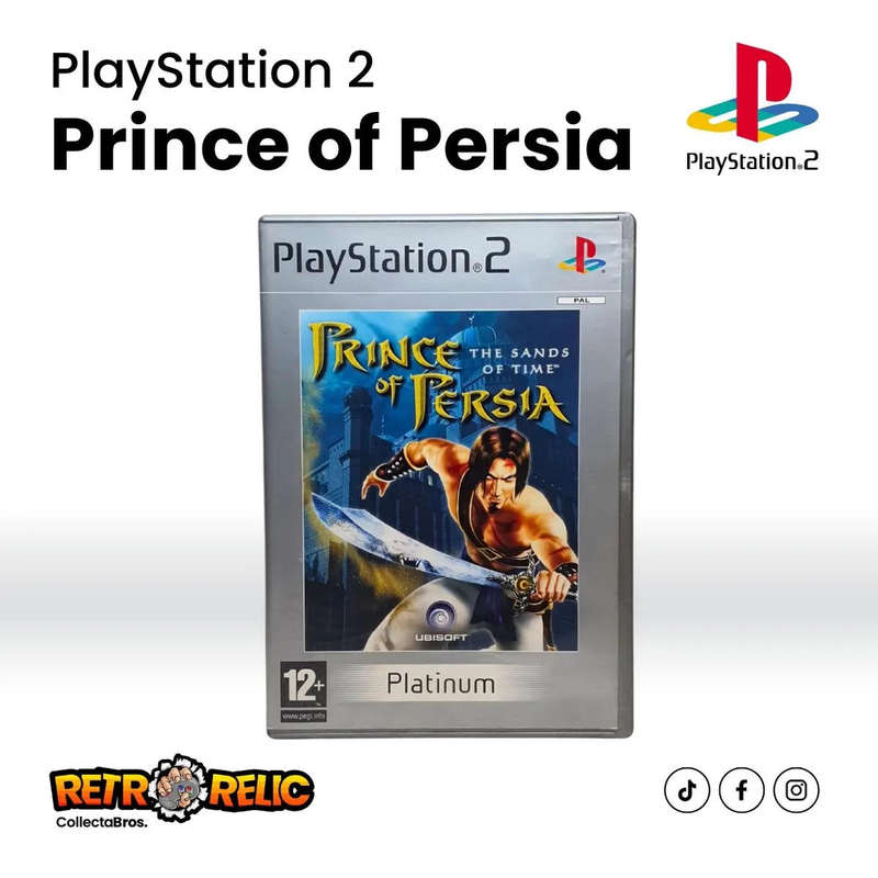 Prince of Persia the Sands of Time Platinum (PS2) videogame