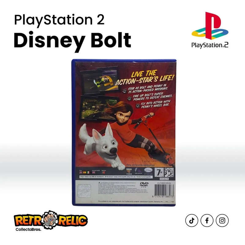 PlayStation Two  Disney Bolt (PS2) videogame