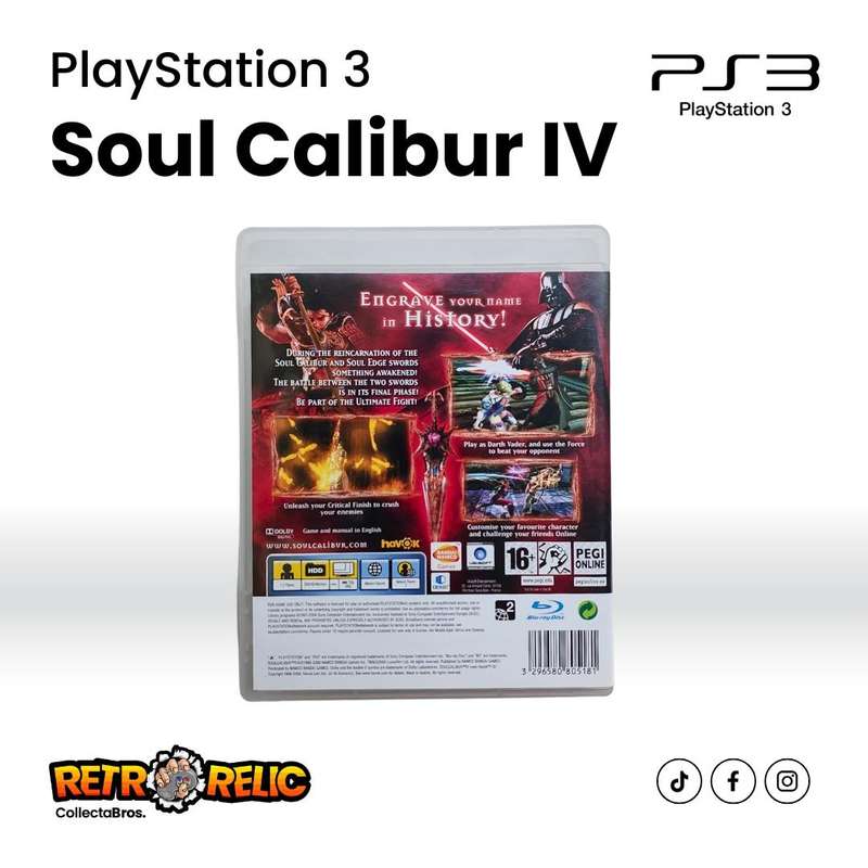 Soulcalibur IV (PS3) videogame - Pre-Owned