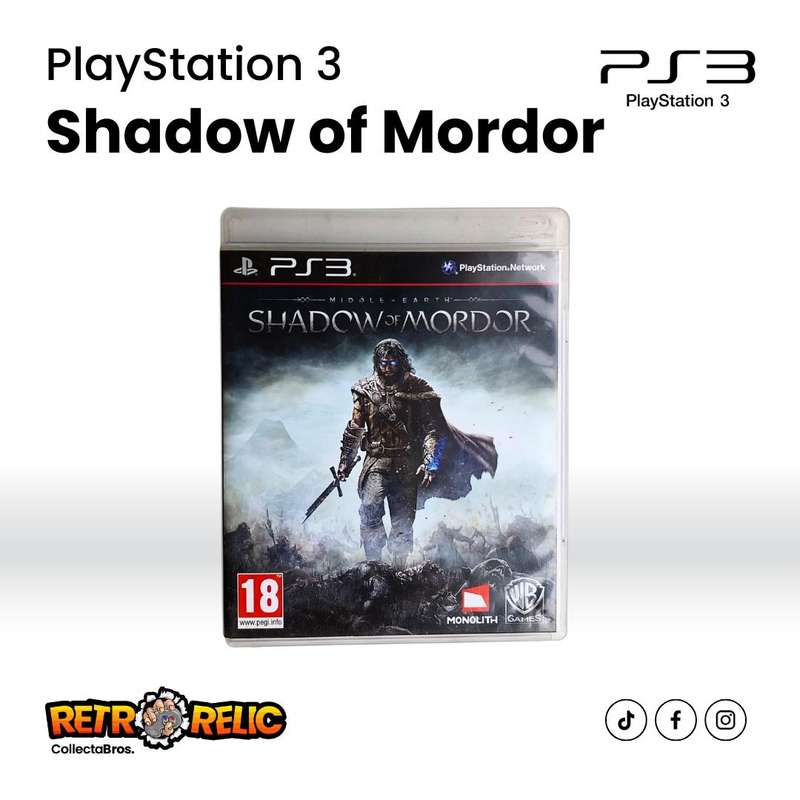 Middle Earth -Shadow of Mordor (PS3) videogame