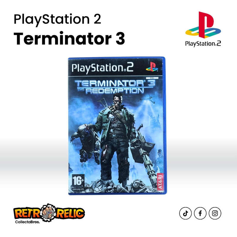 Terminator 3: The Redemption PlayStation Two (PS2) videogame