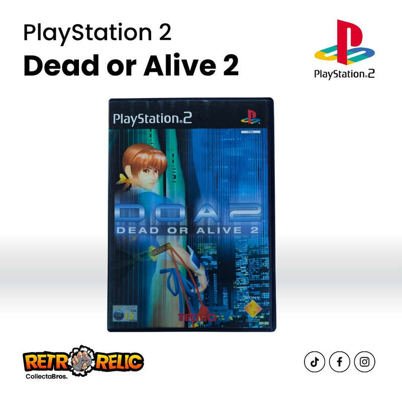 Dead or Alive 2 Black Case Edition PlayStation Two (PS2) videogame