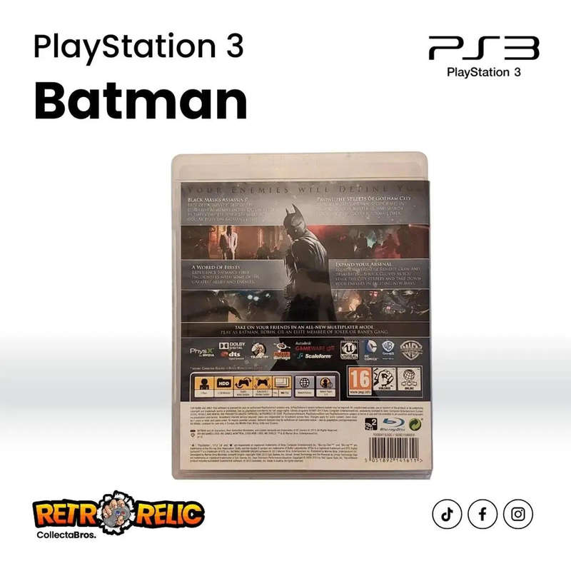 Batman Arkham Origins (PS3) videogame - Pre-Owned