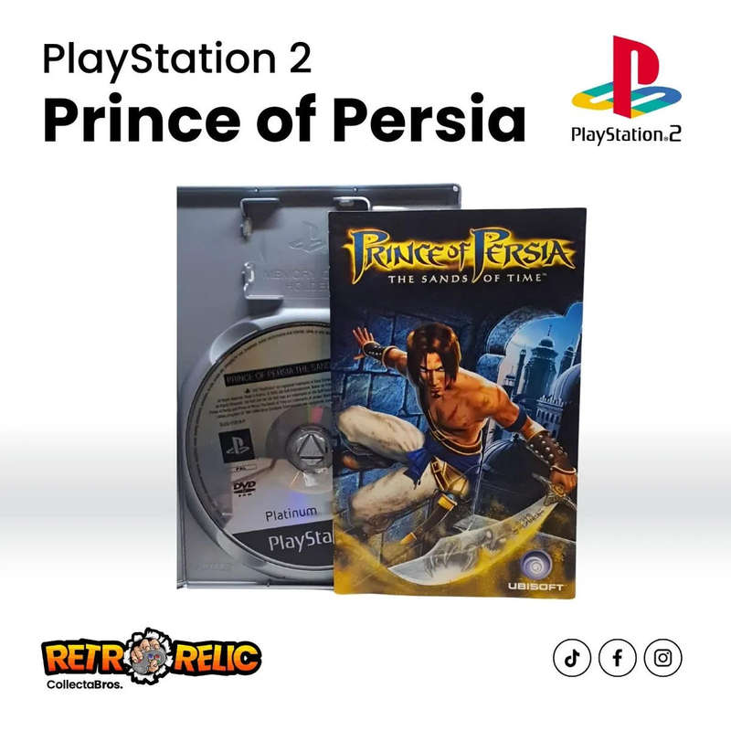 Prince of Persia the Sands of Time Platinum (PS2) videogame