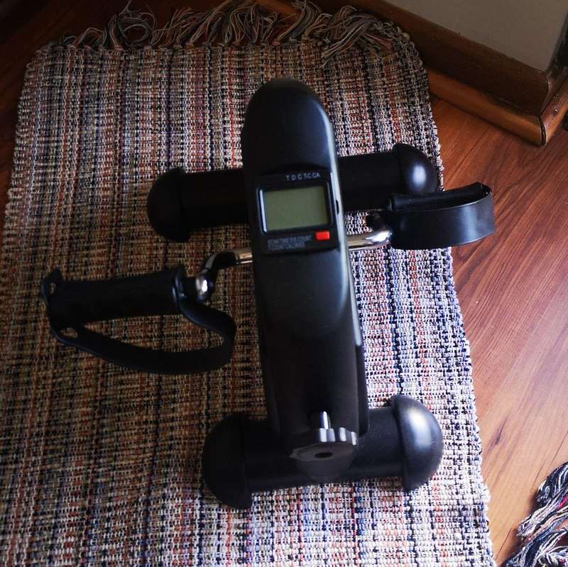 Mini Cardio Exercise Bike Pedal for Arm/Leg