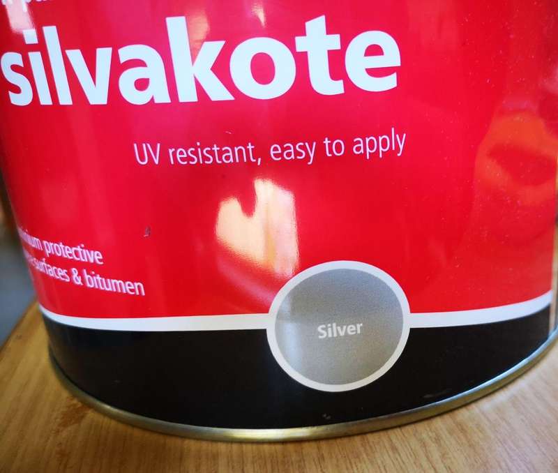 ABE Silvakote Aluminium Paint 5l