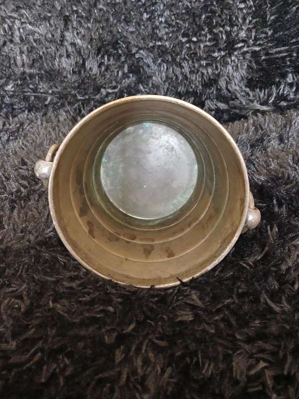 Vintage ice bucket silver plate Serano 15w x 12cm h