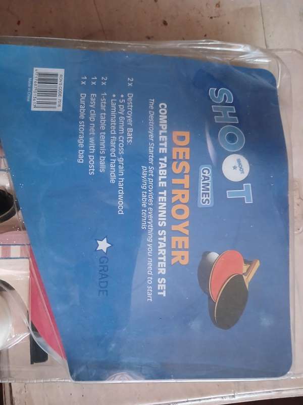 Table tennis complete starter set