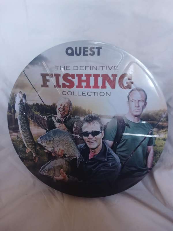 DVD Quest the definitive fishing collection 10 x discs in good condition