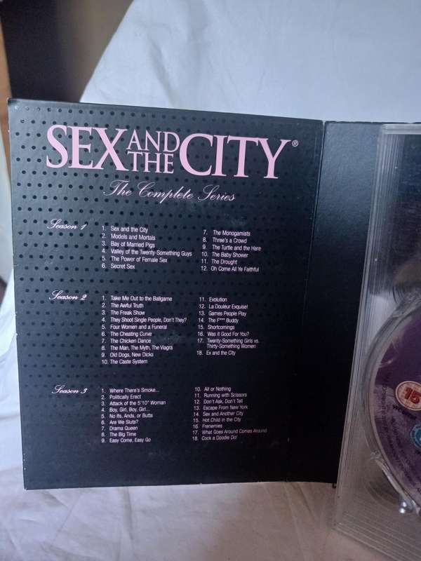 DVD Sex and the City the complete series 18 discs
