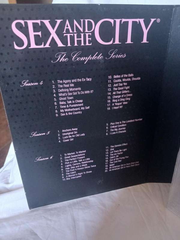 DVD Sex and the City the complete series 18 discs