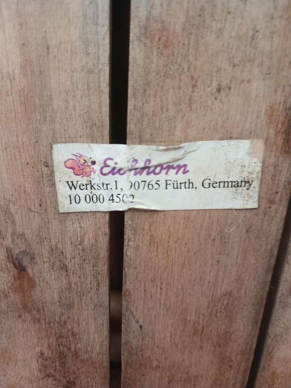 Baby swing Eichhorn made in Germany