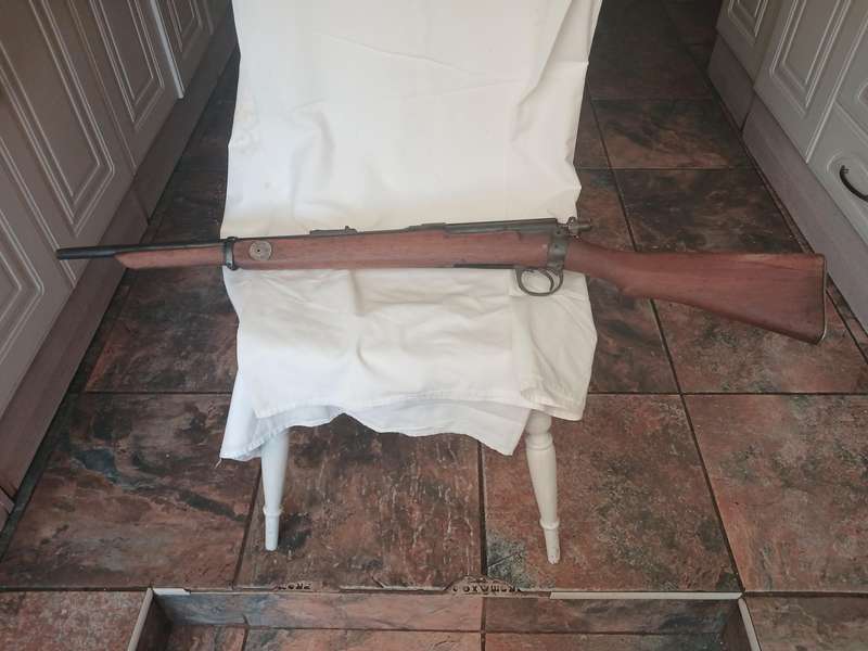 Antique gun Boer war Enfield 1896 .303 deactivated show piece