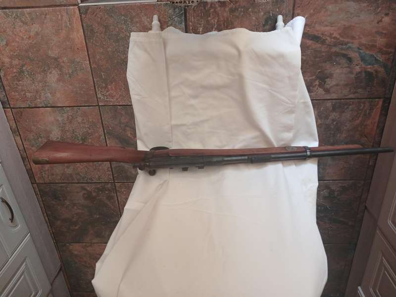 Antique gun Boer war Enfield 1896 .303 deactivated show piece