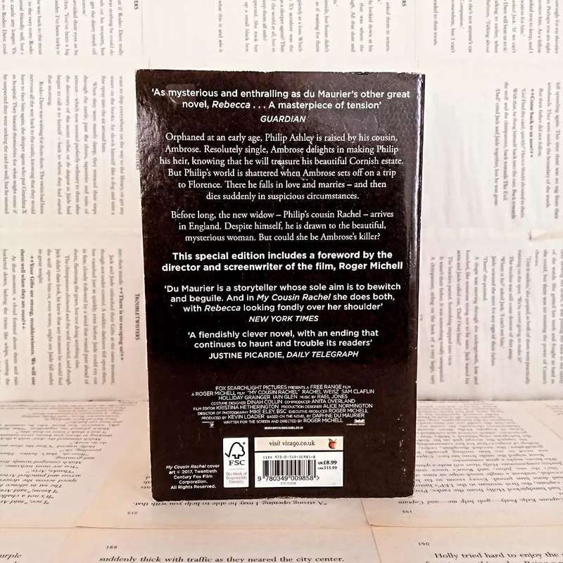 My Cousin Rachel by Daphne Du Maurier