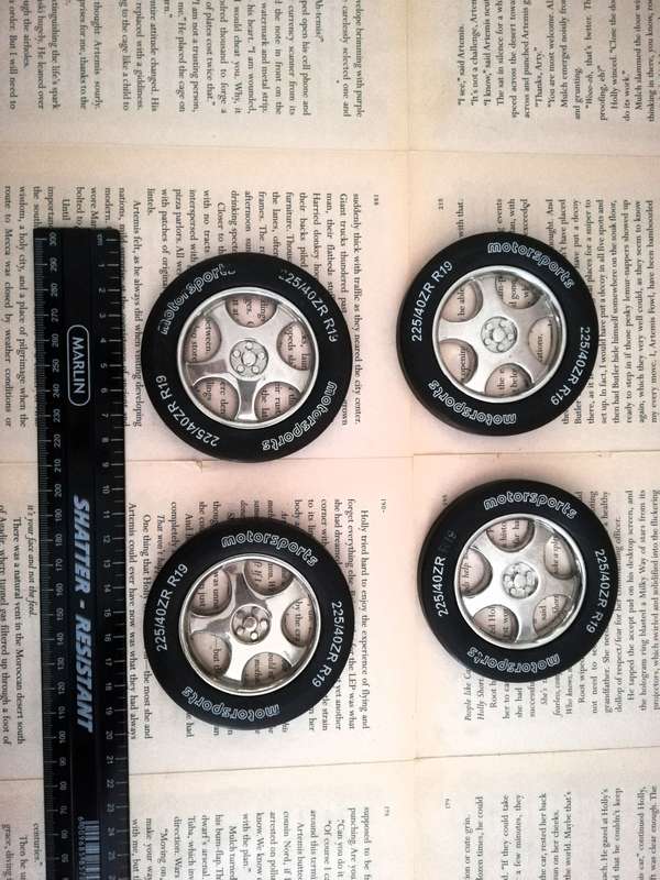 Motorsports Rubber Tire Coaster Set [Rare]