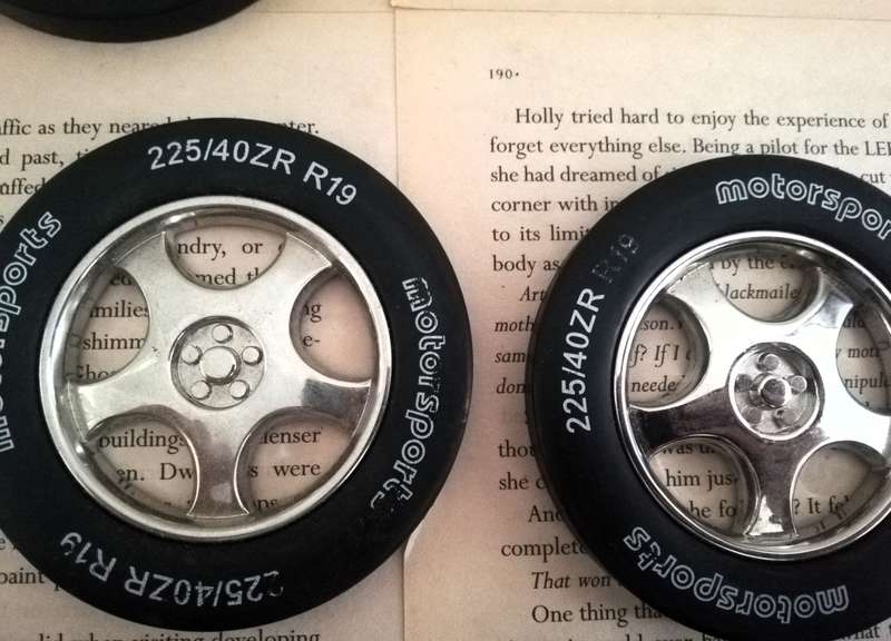 Motorsports Rubber Tire Coaster Set [Rare]