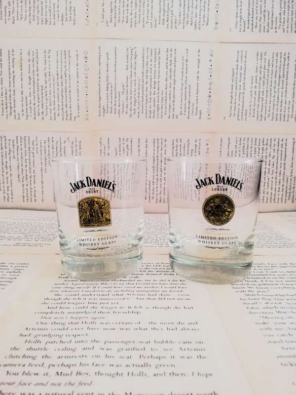 Jack Daniels Gold Medal Limited Edition Whiskey Glass [Set of 2]