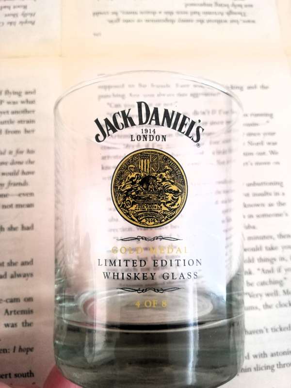 Jack Daniels Gold Medal Limited Edition Whiskey Glass [Set of 2]