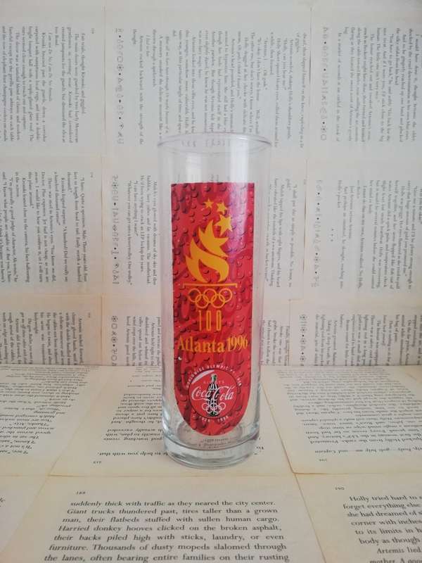 1996 Atlanta Olympic Games - Caltex Coca Cola Glass [Glass][Rare]