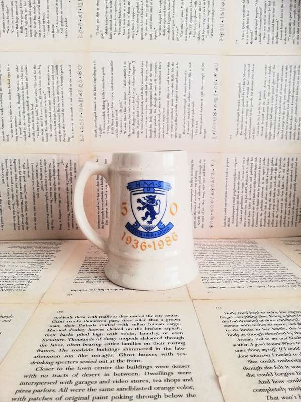 H.M.S 1936-1986 Beer Mug
