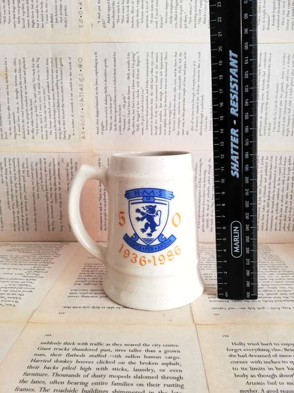 H.M.S 1936-1986 Beer Mug