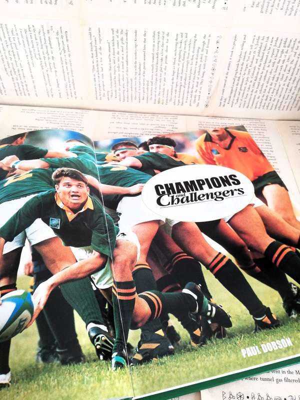 Champions and Challengers  South Africa at The 1999 RWC by Paul Dobson [Rare]