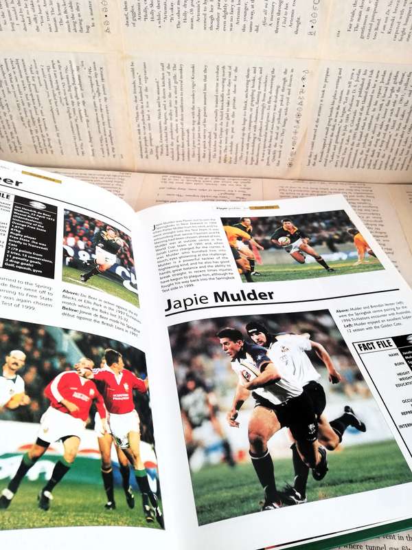 Champions and Challengers  South Africa at The 1999 RWC by Paul Dobson [Rare]