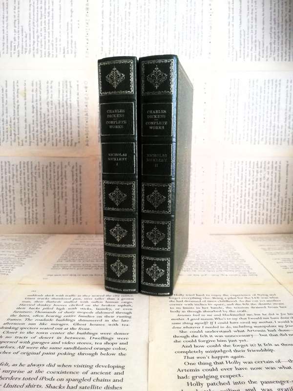 The Centennial Edition - Nicholas Nickleby Vol 1 & 2 by Charles Dickens