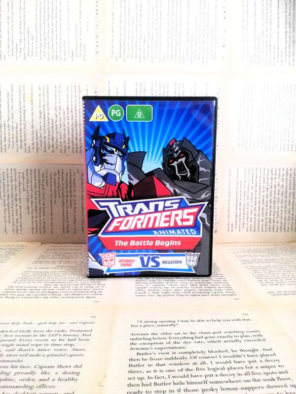 Transformers the Battle Begins: Optimus Prime vs Megatron [DVD]