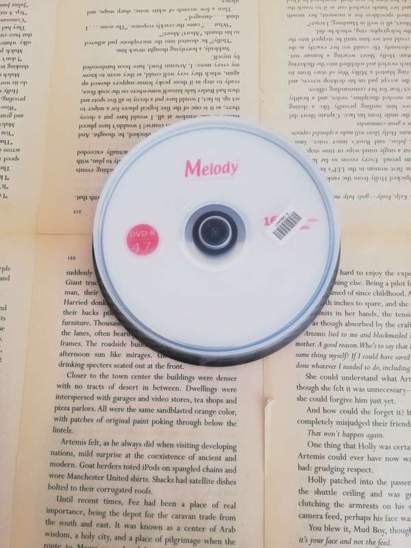 4.7gb Melody Blank DVD-R 10 Pieces with 16x Recording Speed