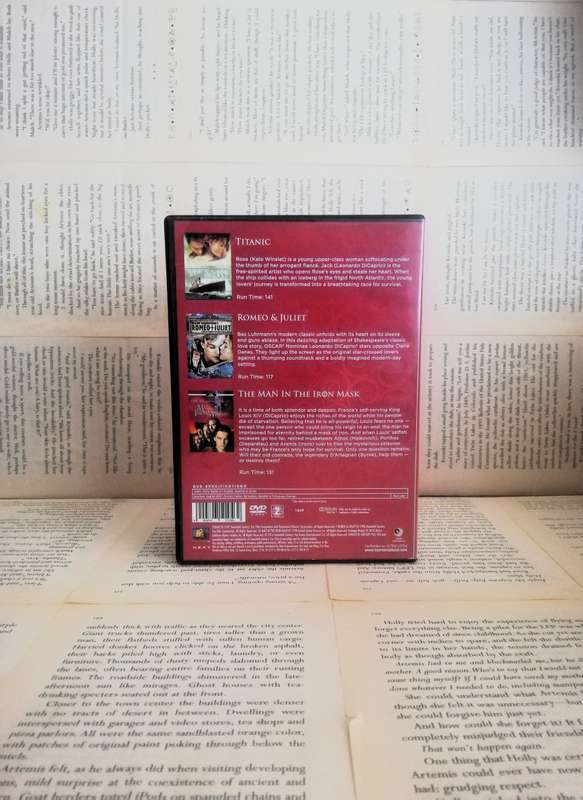 Titanic/The Man in the Iron Mask/Romeo and Juliet -  Leonardo DiCaprio [DVD]